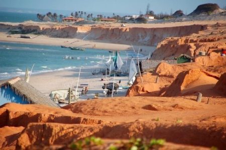 Vista panorâmica de Canoa Quebrada