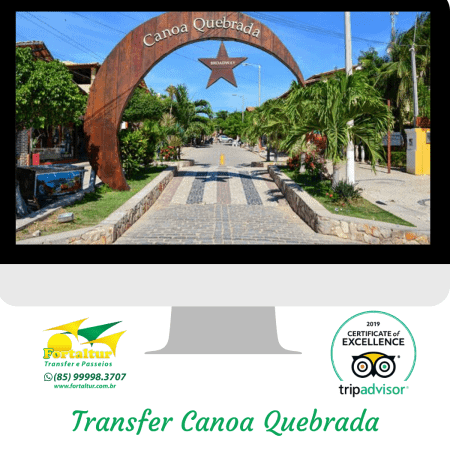 Canoa Quebrada - Transfer de Fortaleza para Canoa Quebrada
