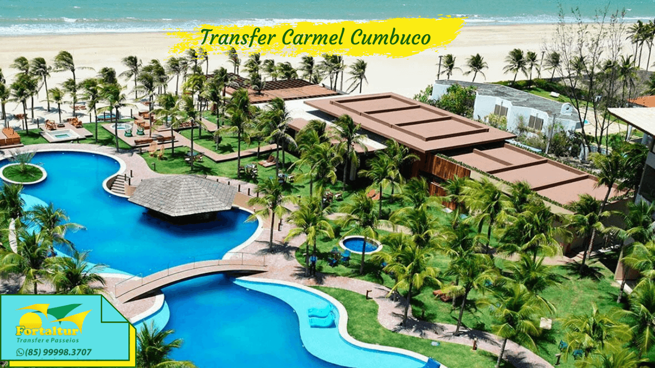 O charme e o luxo se misturam no Carmel Cumbuco Resort Fortaltur Turismo