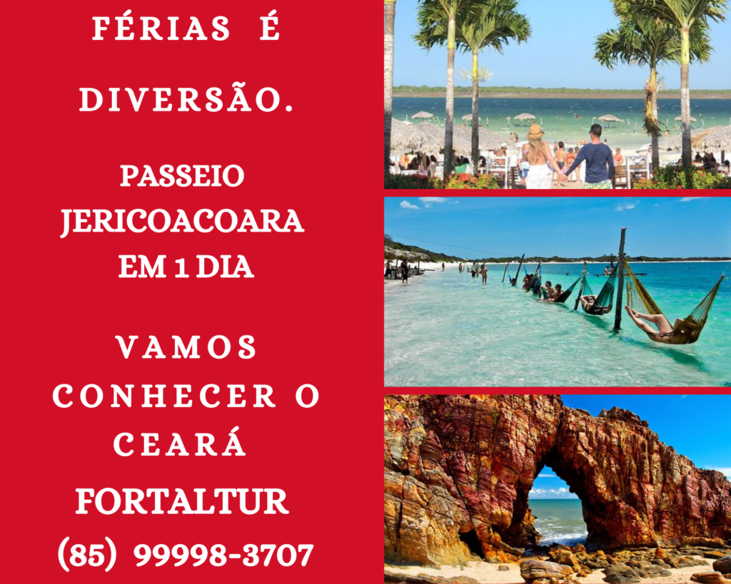 passeio Jericoacoara em 1 dia