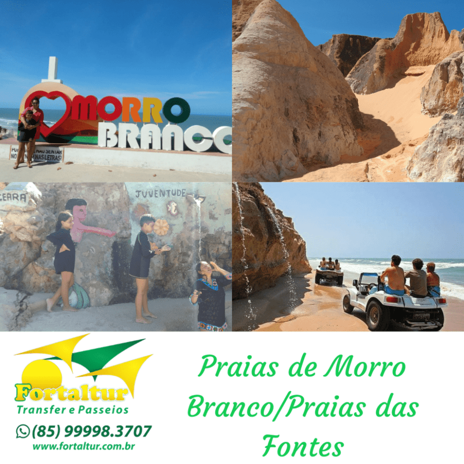 morro branco e praia das fontes