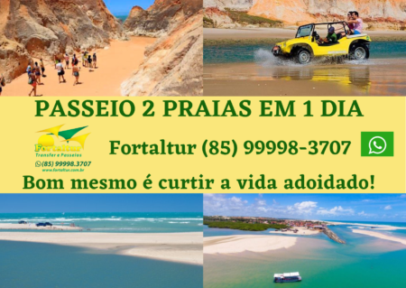 2 praias em 1 dia