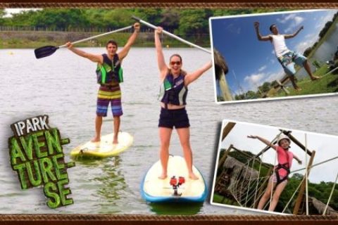 Standup Paddle é uma das diversões do Ipark