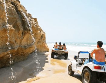 Passeio de Buggy na Praia das Fontes